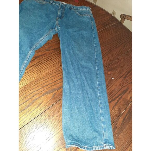 Men's 40x30 Blue Mountain Cotton Denim Blue Jeans - Picture 3 of 8